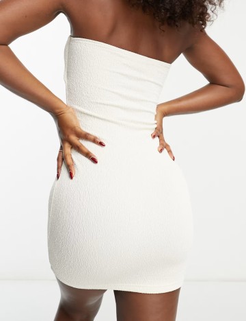 Rochie mini Miss Selfridge, crem