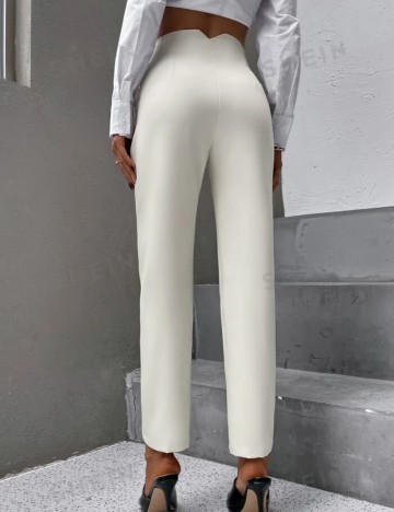 Pantaloni Shein, crem