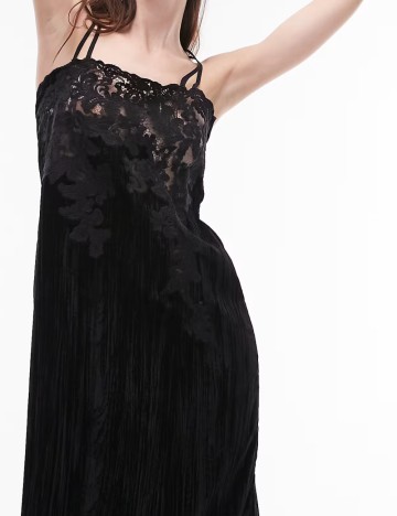Rochie maxi Topshop, negru