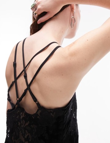 Rochie maxi Topshop, negru
