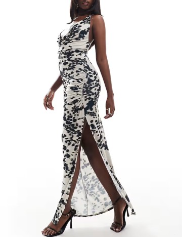 Rochie maxi ASOS, mix culori