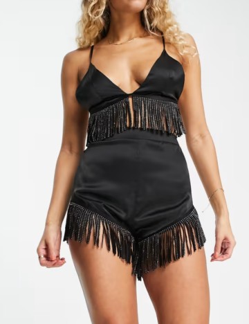 Top ASOS, negru