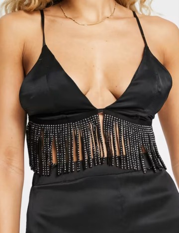 Top ASOS, negru
