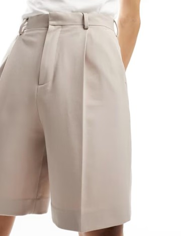 Pantaloni scurți ASOS, bej