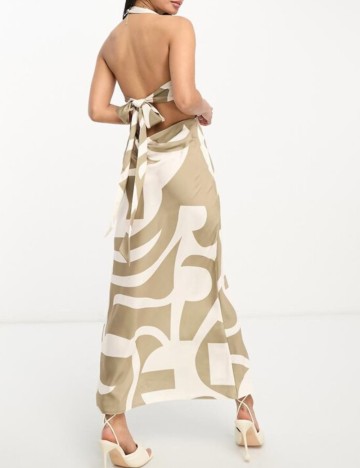 Rochie maxi ASOS, mix culori