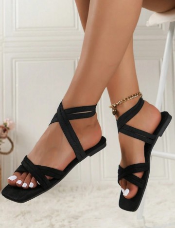 Sandale Shein, negru