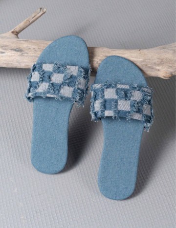 Șlapi Shein, albastru