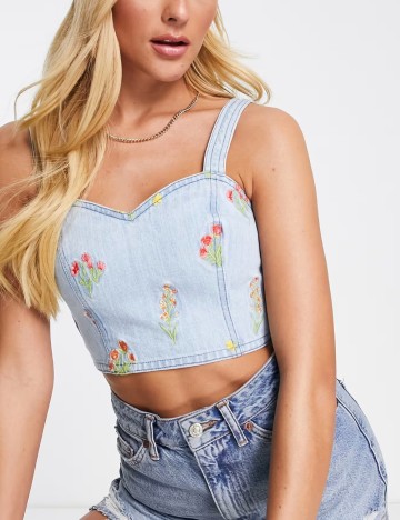 Top Miss Selfridge, albastru