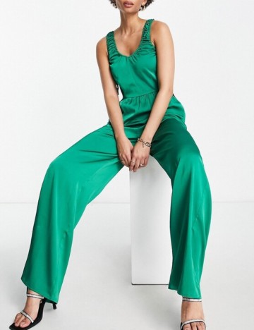 Salopetă lungă Lola May, verde