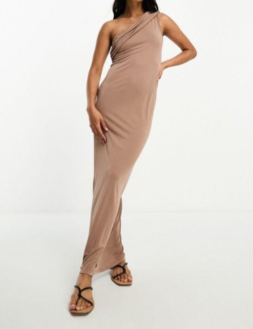 Rochie maxi ASOS, maro
