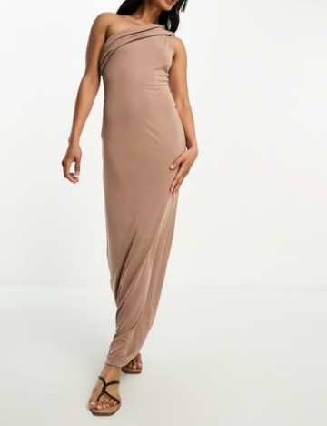 Rochie maxi ASOS, maro