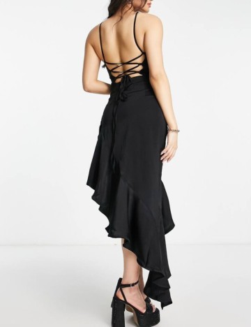 Rochie maxi NAANAA, negru