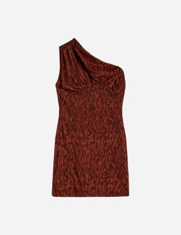 Rochie mini Bershka, maro