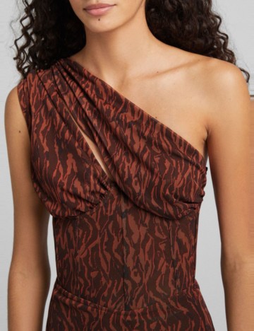 Rochie mini Bershka, maro