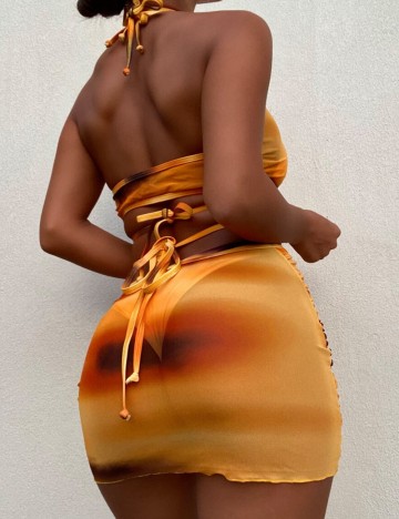 Rochie de plajă Shein, mix culori