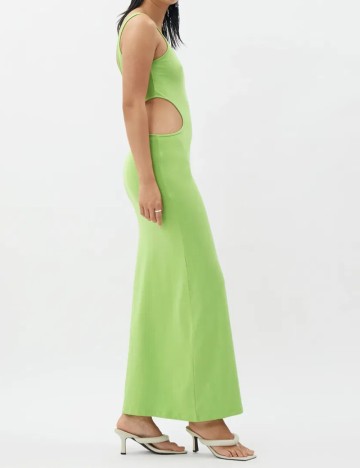 Rochie maxi WEEKDAY, verde