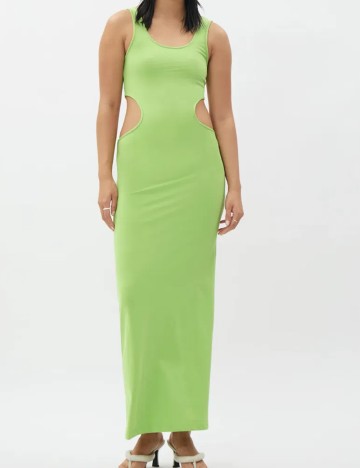 Rochie maxi WEEKDAY, verde