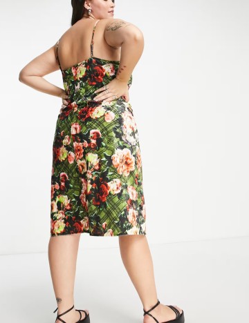 Rochie maxi Collusion, mix culori