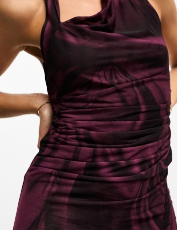 Rochie maxi ASOS, mov