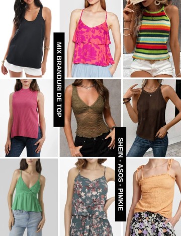 Lot 500 maiouri Mix Branduri, mix culori