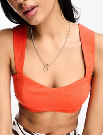 Top ASOS, portocaliu