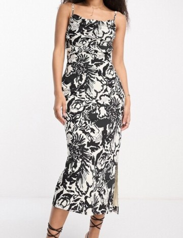 Rochie midi PRETTY LAVISH, mix culori