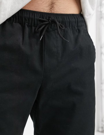 Pantaloni scurți ASOS, negru