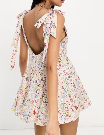 Rochie mini ASOS, mix culori