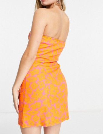 Rochie mini Collusion, mix culori