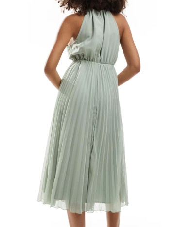 Rochie midi ASOS, verde