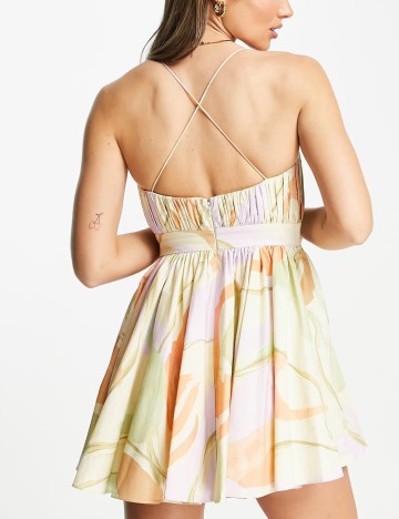 Rochie mini ASOS, mix culori