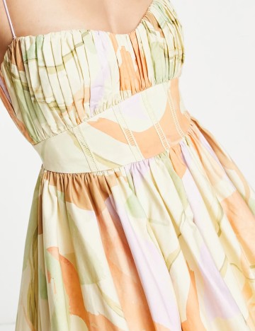 Rochie mini ASOS, mix culori