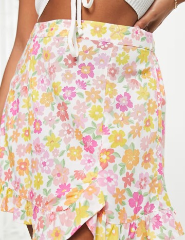 Fustă mini Miss Selfridge, mix culori