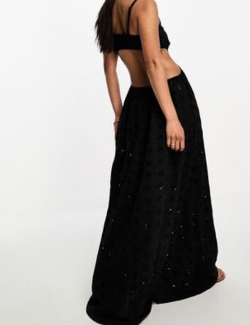 Rochie maxi ASOS, negru