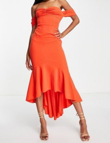 Rochie maxi Little Mistress, roșu