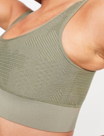 Bustieră sport HIIT, verde