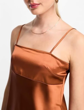 Rochie mini Miss Selfridge, cărămiziu