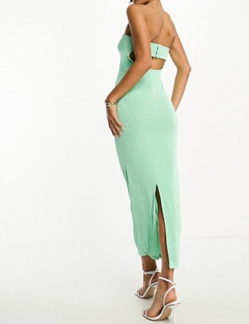 Rochie maxi ASOS, verde