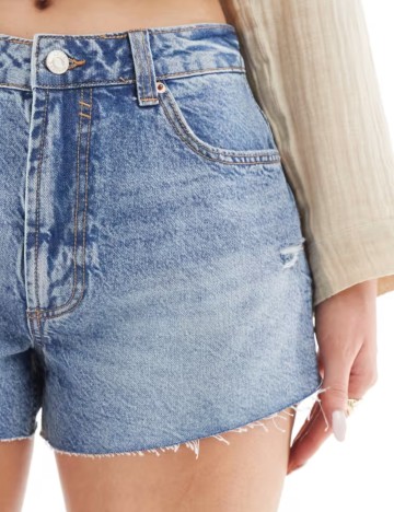 Pantaloni scurți ASOS, albastru