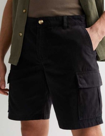 Pantaloni scurți New look, negru