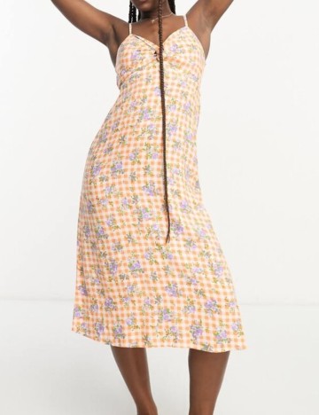 Rochie midi Miss Selfridge, mix culori