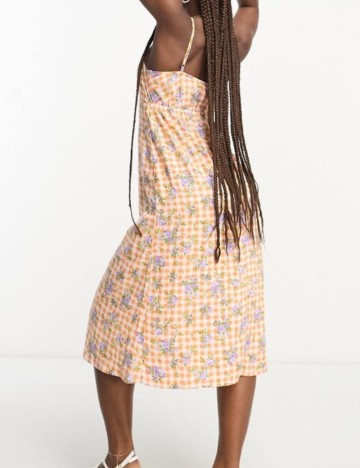 Rochie midi Miss Selfridge, mix culori