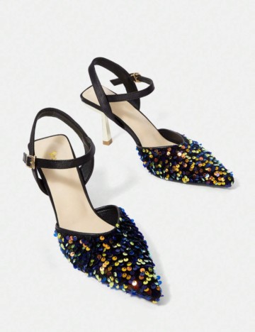 Pantofi cu toc Shein, mix culori