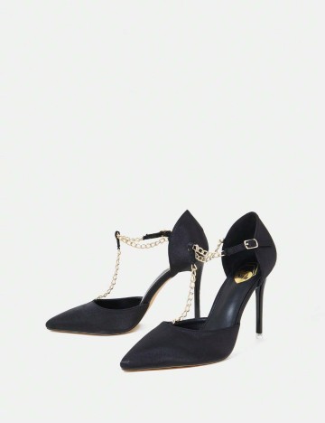 Pantofi cu toc Shein, negru