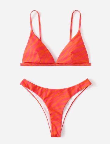 Costum de baie Shein, mix culori