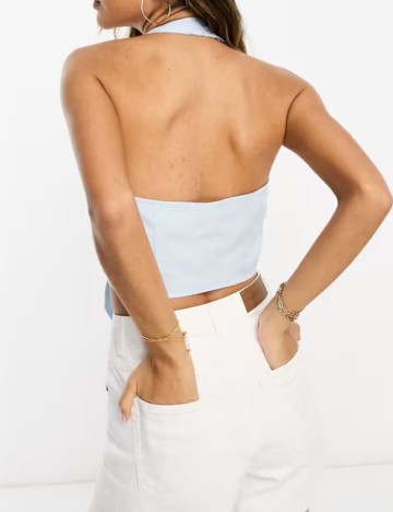 Top ASOS, albastru
