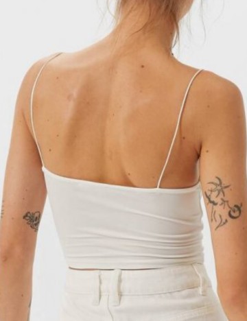 Top Stradivarius, alb