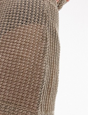 Pantaloni scurți Topshop, maro