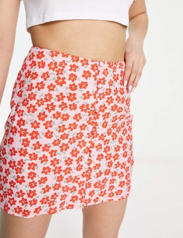 Fustă mini ASOS, mix culori