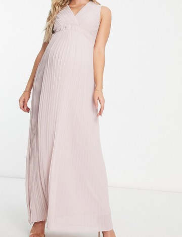 Rochie maxi TFNC, roz prafuit
